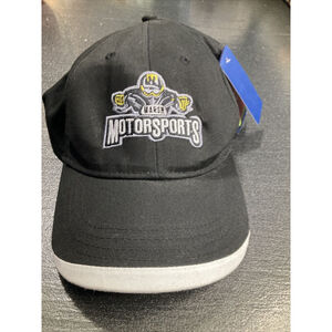 Genuine Marsk MOTORSPORT Baseball Cap Hat Black Adult Adjustable